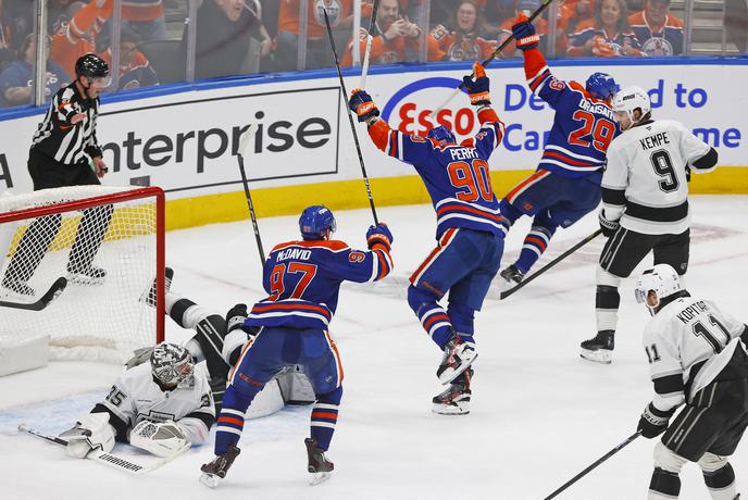 Kopitarjevi Kralji v Edmontonu zapravili imenitno priložnost #video