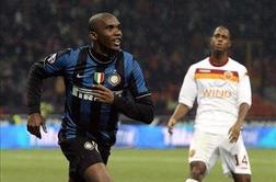 Roma namučila Inter, Milan že tretji