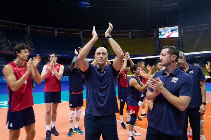 Ameriški selektor John Speraw je bil lahko zelo zadovoljen s predstavo izbrancev proti Braziliji. | Foto: Volleyballworld
