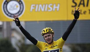 Froome letošnji dobitnik lovorike zlato kolo