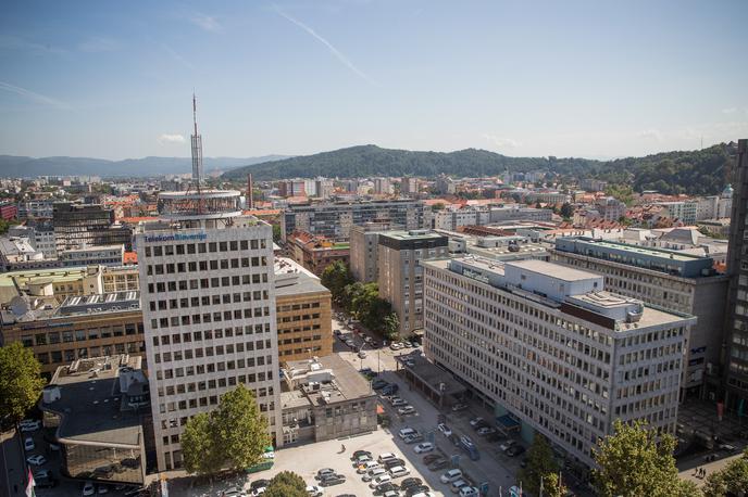 Telekom Slovenije | Poslovna stavba Telekoma Slovenije v Ljubljani | Foto Bor Slana