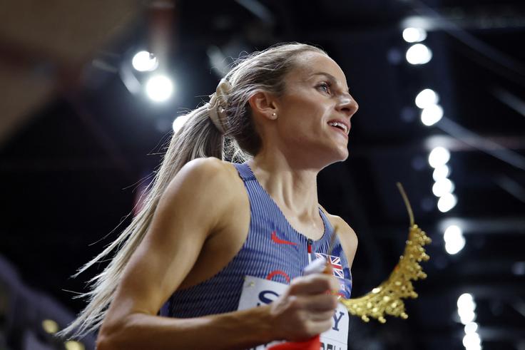 Georgia Hunter Bell je svetovna prvakinja na 1500 metrov. | Foto: Reuters