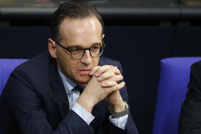 Nemški pravosodni minister Heiko Maas nenehno opozarja na nevarnosti lažnih novic, zlasti tistih, ki bi lahko vplivale na izide letošnjih nemških parlamentarnih volitev. | Foto: Reuters