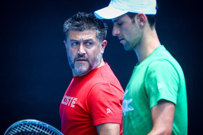 Po dolgih letih je ekipo Novaka Đokovića zapustil Ulises Badio. | Foto: Guliverimage/Vladimir Fedorenko