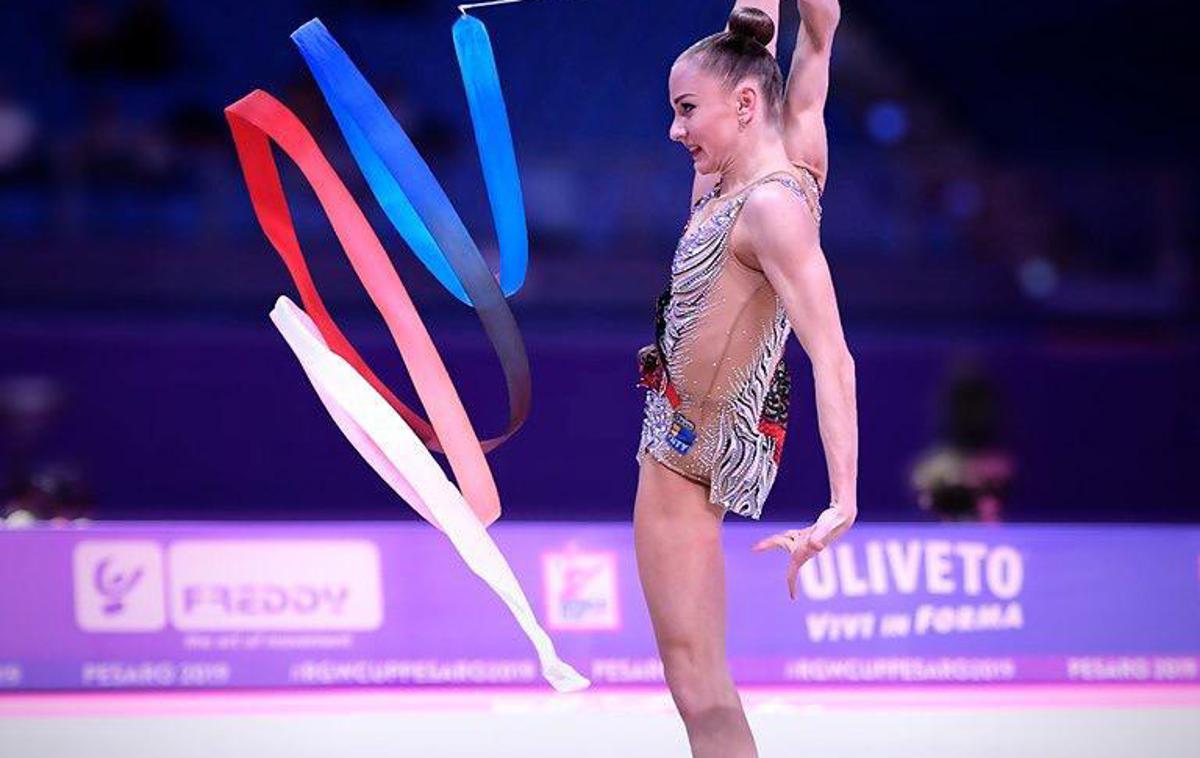 Jekatarina Vedenejeva | Jekaterina Vedenejeva je v mnogoboju zasedla 17. mesto in le za 75 tisočink točke zgrešila tako želeno šestnajsterico, ki bi Sloveniji že prinesla olimpijsko bero. | Foto osebni arhiv