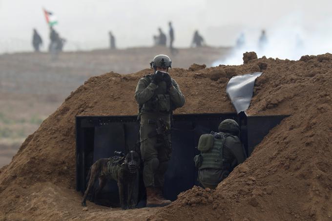 protesti v Gazi | Foto: Reuters