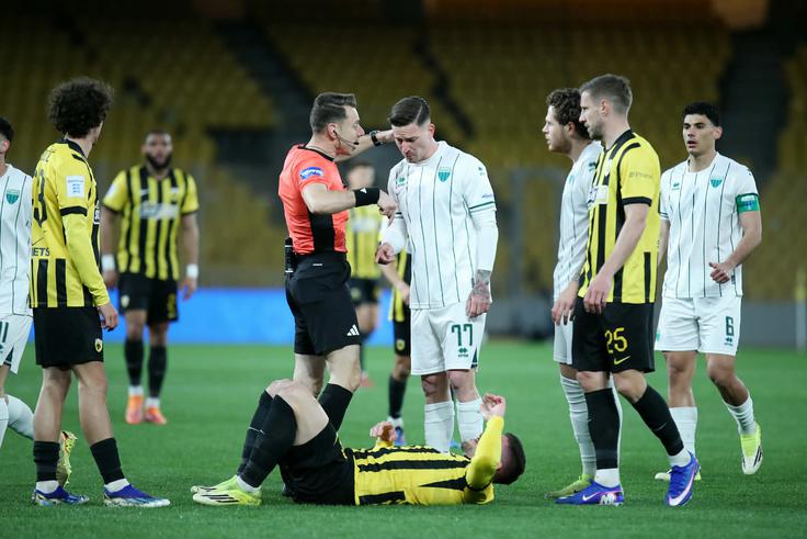 Na grškem prvenstvu se je pogosto meril z atenskim Aekom. Drži pesti, da bi Celje v osmini finala konferenčne lige izločil grškega velikana. | Foto: Levadiakos