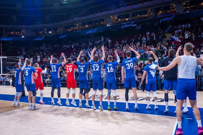 češka odbojkarska reprezentanca | Čehi so v polfinalu s 3:1 premagali Iran. | Foto Volleyball World