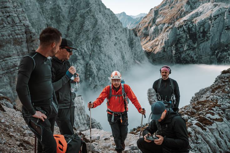 Dare Vidic in snemalna ekipa | Foto: arhiv Vizualist