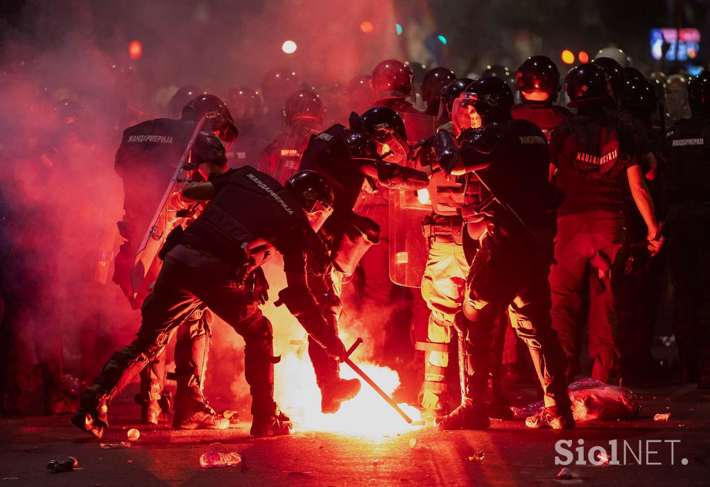 Protest v Beogradu