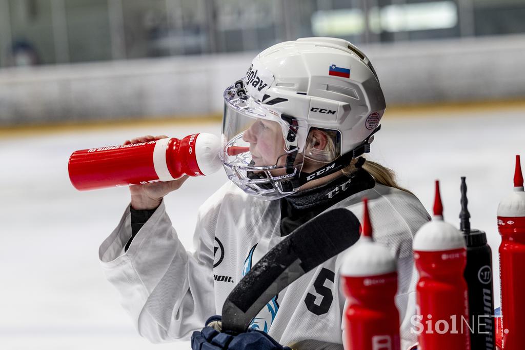 Trening ženske hokejske reprezentance
