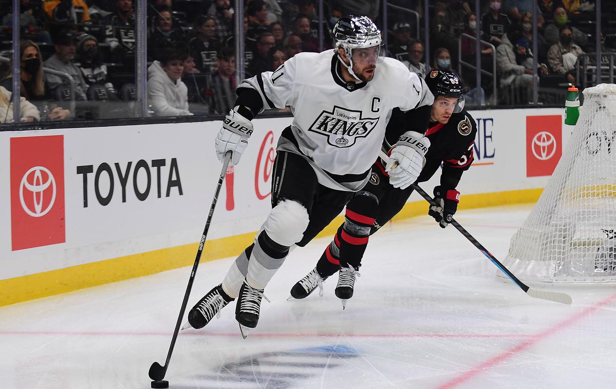 Los Angeles Kings, Anže Kopitar | Kralji so izgubili proti Nashvillu. | Foto Guliverimage