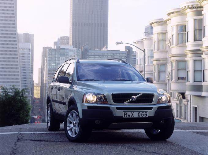 Volvo je XC90 najprej pripeljal v ZDA, šele kasneje je bil na voljo tudi v Evropi. | Foto: Volvo