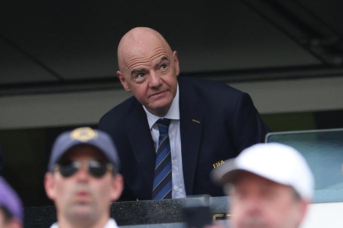 Gianni Infantino | Predsednik Fife Gianni Infantino bo danes podelil zmagovalni pokal prvemu zmagovalcu razširjenega klubskega svetovnega prvenstva. | Foto Reuters