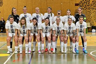 Slovenska ženska futsalska vrsta še do druge zmage v kvalifikacijah