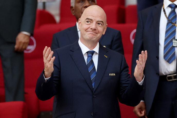 Gianni Infantino | Predsednik Fife Gianni Infantino se že veseli SP 2026, na katerem bo nastopilo kar 48 reprezentanc. | Foto Reuters