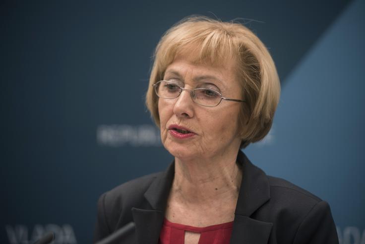 Milojka Kolar Celarc, dosedanja ministrica za zdravje | Foto: STA ,