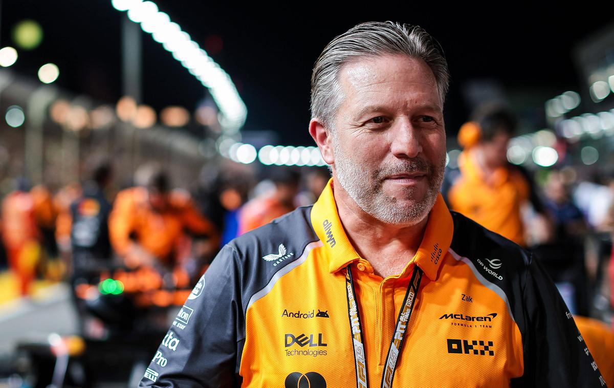 Singapur Zak Brown | Zak Brown se zaveda, da je Max Verstappen vse bližje njegovima dirkačema, a ohranja papaja pravila. | Foto Guliverimage