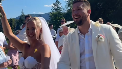 Hči Mikija Vlahoviča se je poročila