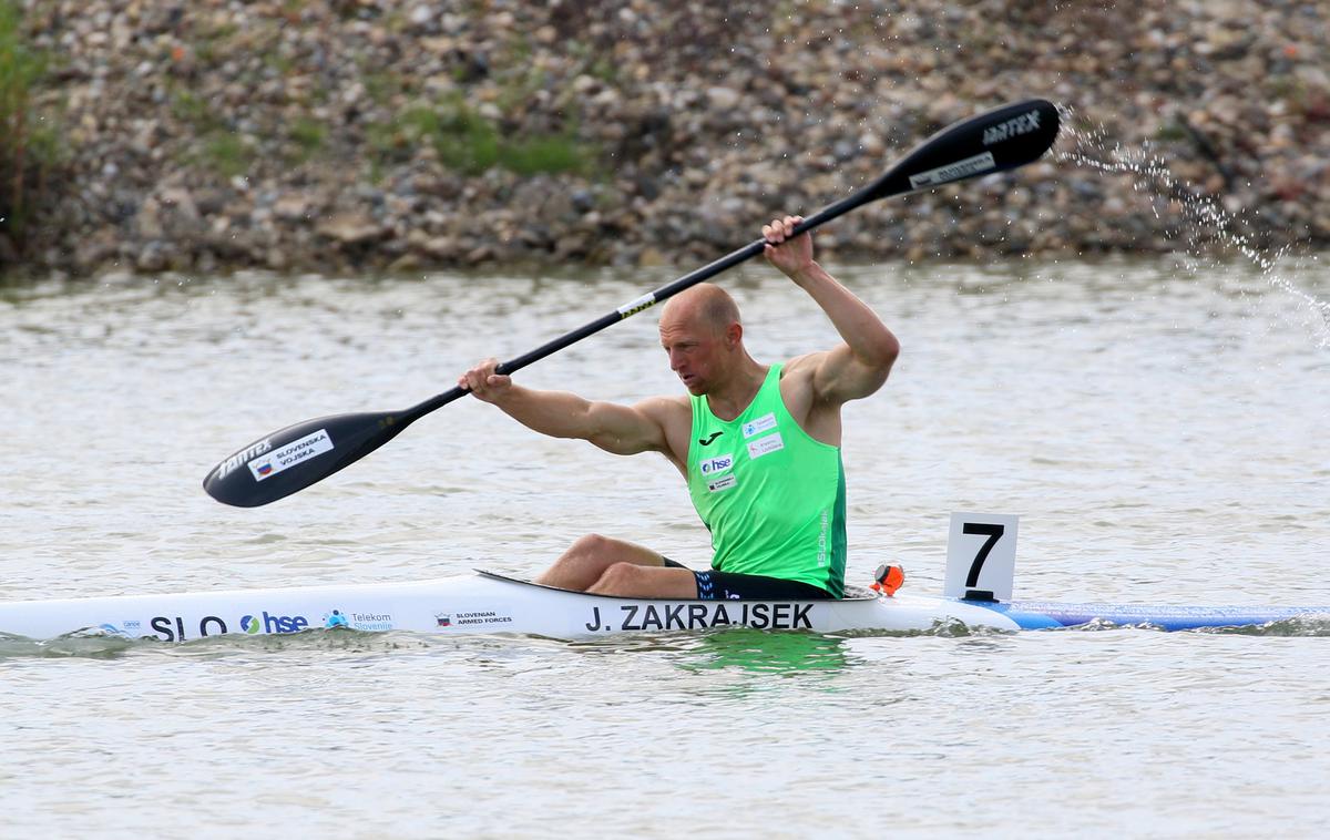 Jošt Zakrajšek | Jošt Zakrajšek se je na 1000 metrov uvrstil v sobotni finale B. | Foto Nina Jelenc