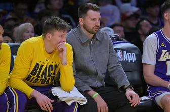 Luka Dončić je trenerja presenetil s posebnim darilom #video