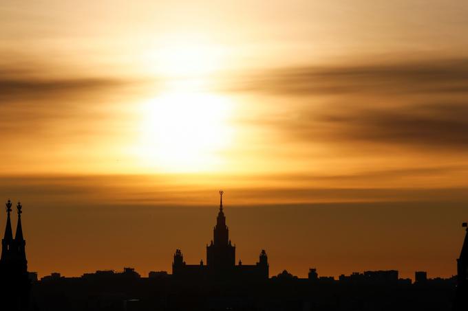 Moskva, Rusija, Kremlin, Lomonosov | Foto: Reuters