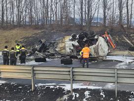 Prometna nesreča na štajerski avtocesti