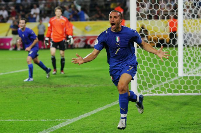 Del Piero 2006 | Alessandro Del Piero je leta 2006 pomagal Italiji do naslova svetovnih prvakov. | Foto Guliver/Getty Images