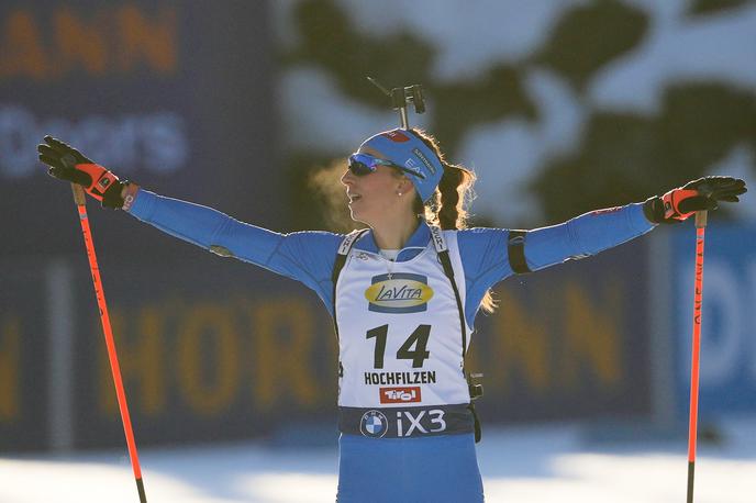 Lisa Vittozzi | Lisa Vittozzi se je na sam vrh prebila s 14. mesta. | Foto Guliverimage