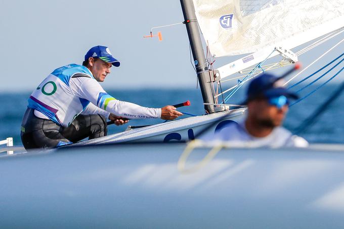 Vasilij Žbogar se danes na olimpijskih regatnih poljih bori za svojo tretjo olimpijsko medaljo. | Foto: Stanko Gruden, STA