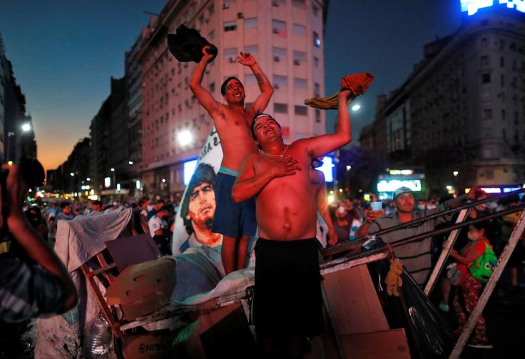 Maradona Smrt Buenos Aires | Foto: Reuters