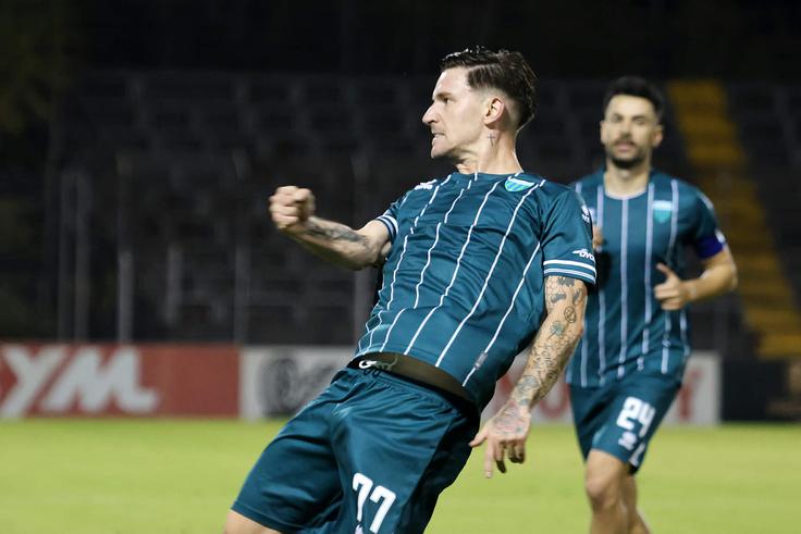 Z Levadiakosom Benjamin Verbič napada najboljši rezultat v zgodovini kluba. | Foto: Levadiakos