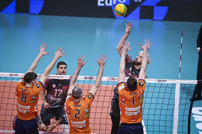 Ziraat Bankkart : ACH Volley | ACH Volley je na gostovanju pri Ziraat Bankasi izgubi z 0:3. | Foto CEV