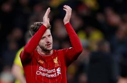 Lallana podaljšal z Liverpoolom do konca julija, da bo lahko praznoval naslov prvaka