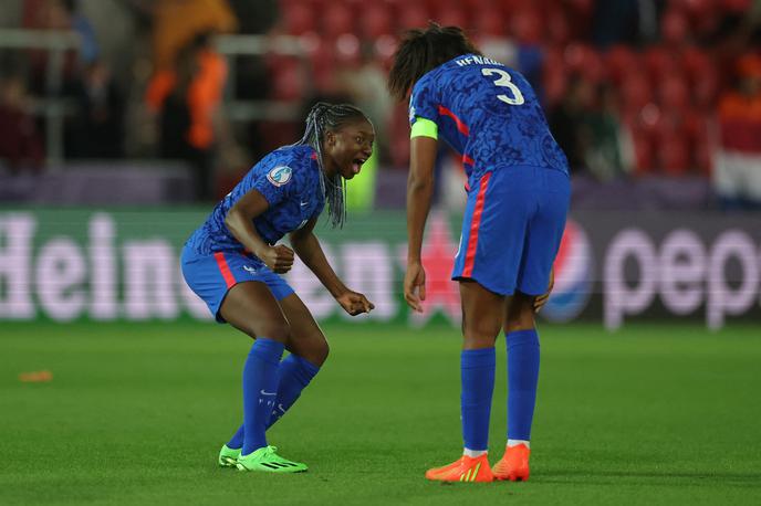 Francija nogomet ženske | Francozinje so se prvič v zgodovini uvrstile v polfinale. Izločile so branilke naslova Nizozemke. | Foto Guliverimage