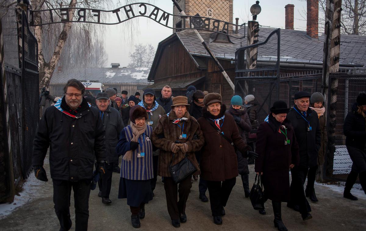 Auschwitz preživeli taboriščniki | Foto Reuters