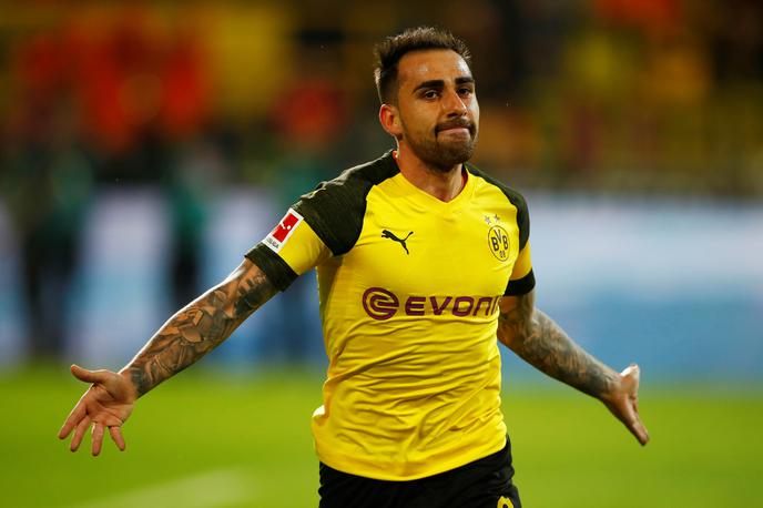 Paco Alcacer | Petindvajsetletni Španec je v Porurje prišel kot posojen igralec španske Barcelone, zdaj ga je Borussia odkupila za 23 milijonov evrov. | Foto Reuters