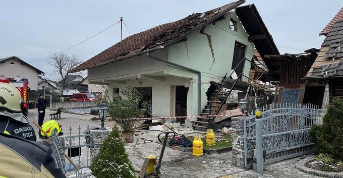 eksplozija Domžale | Foto: CZR Domžale