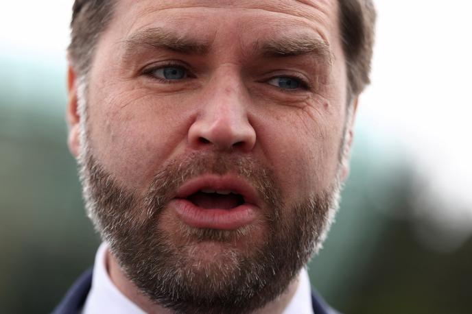 JD Vance | JD Vance obžaluje poraz Viktorja Orbana.  | Foto Reuters