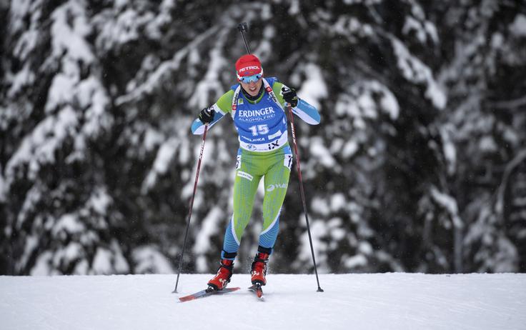 Miha Dovžan si je priboril pravico nastopa na nedeljskem skupinskem startu, biatlonski formuli ena. | Foto: Guliverimage/Vladimir Fedorenko