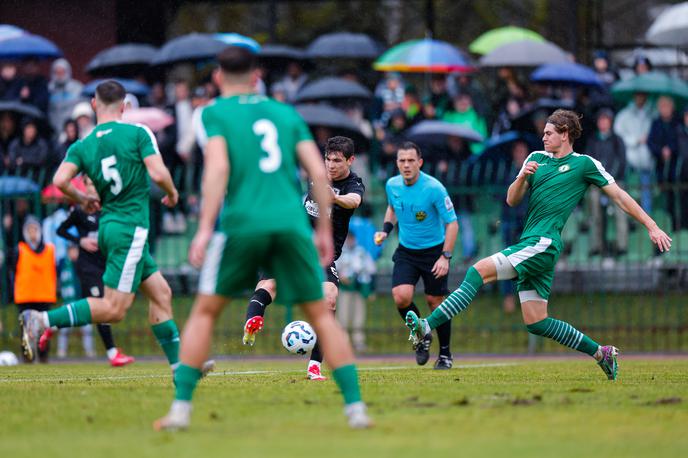 Olimpija - Ilirija | Ilirija je v nadaljevanju dvoboja s Triglavom prejela še en gol in izgubila z 0:2. | Foto Aleš Fevžer