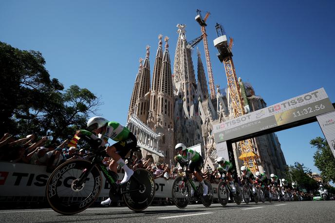 Bracelona, Tour | Barcelona je plačala nekaj manj kot deset milijonov evrov za otvoritveni del letošnje kolesarske dirke po Franciji, | Foto Reuters