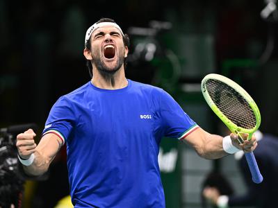 Italija v finalu Davisovega pokala tretjič zapored