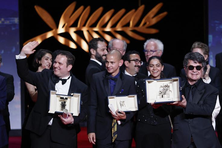 Jafar Panahi, Tawfeek Barhom, Hasan Hadi | Foto: Reuters