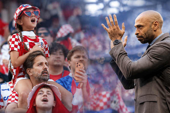 Thierry Henry | Legendarni francoski nogometaš Thierry Henry je z izbranimi besedami spregovoril o Hrvaški in njenih izjemnih dosežkih v svetu nogometa. | Foto Slika je bila ustvarjena s pomočjo umetne inteligence