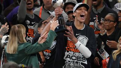 Las Vegas Aces tretjič prvakinje WNBA