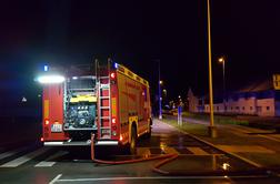 Eksplozija in požar v ljubljanskem stanovanju: umrl 59-letni moški