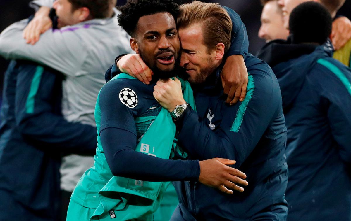 Danny Rose | Danny Rose se je tako veselil preboja Tottenhama v finale lige prvakov. | Foto Reuters