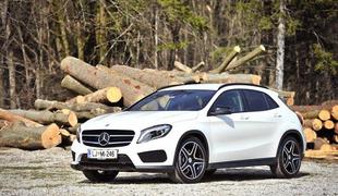 Mercedes-Benz GLA – križanec s pohodniško dušo
