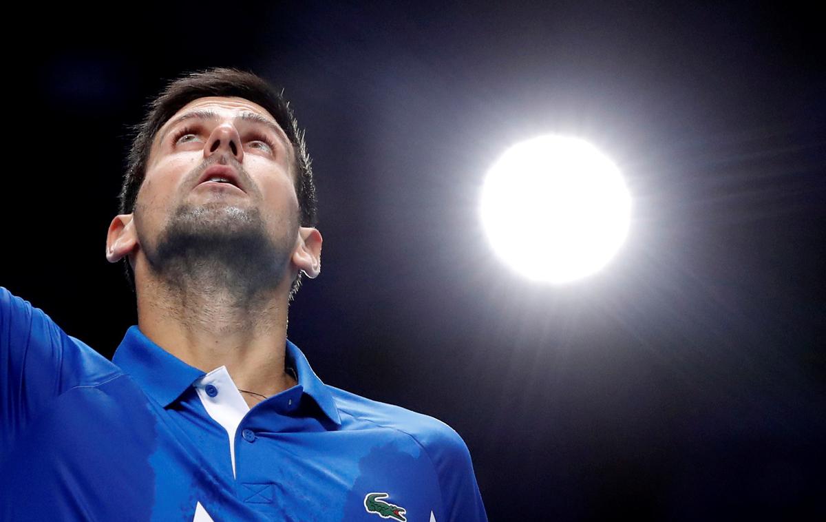 Novak Đoković | Novak Đoković se je uvrstil v polfinale sklepnega ATP turnirja v Londonu. | Foto Reuters